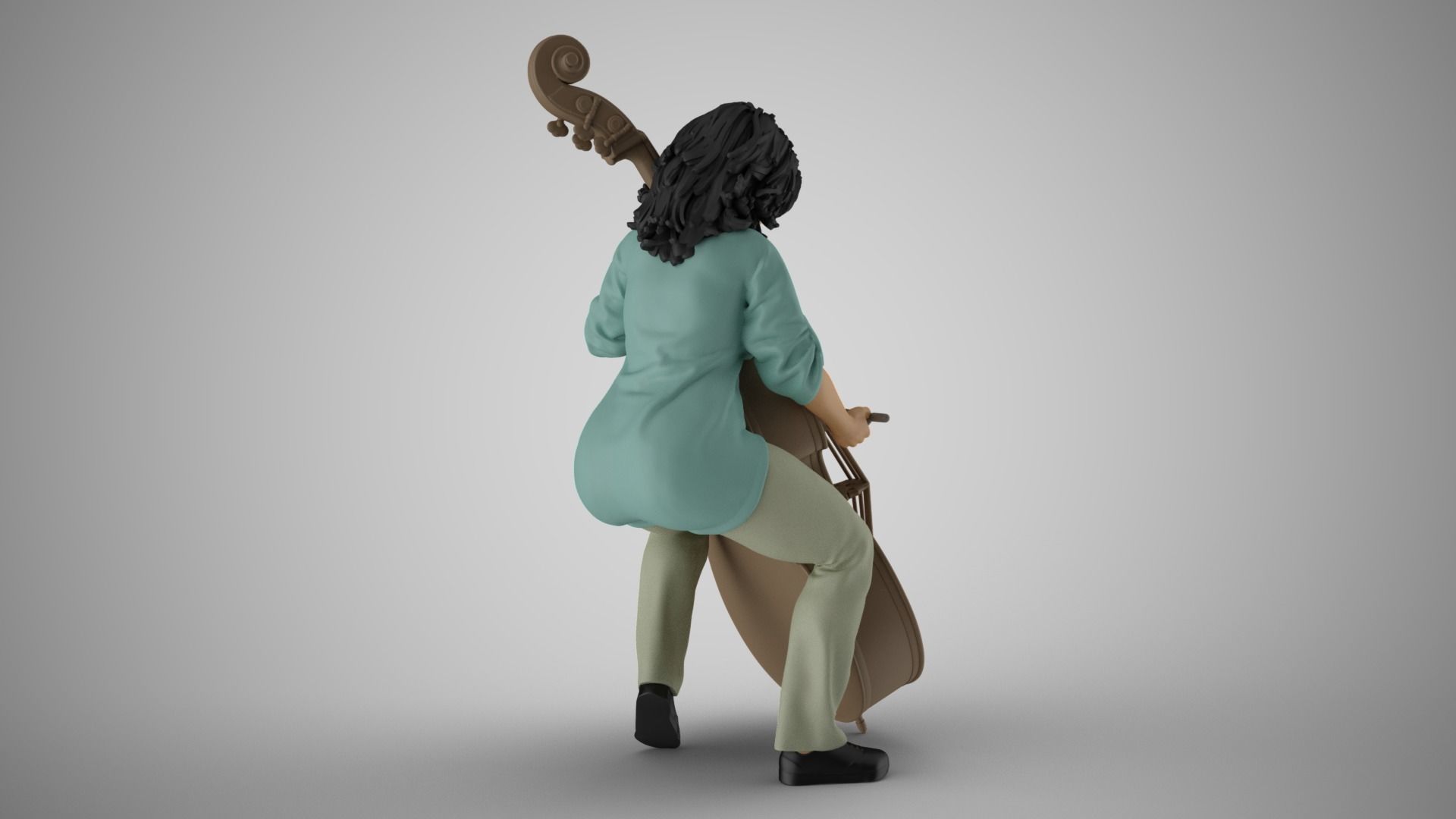 Female Bass Payer 2 3D print model_13