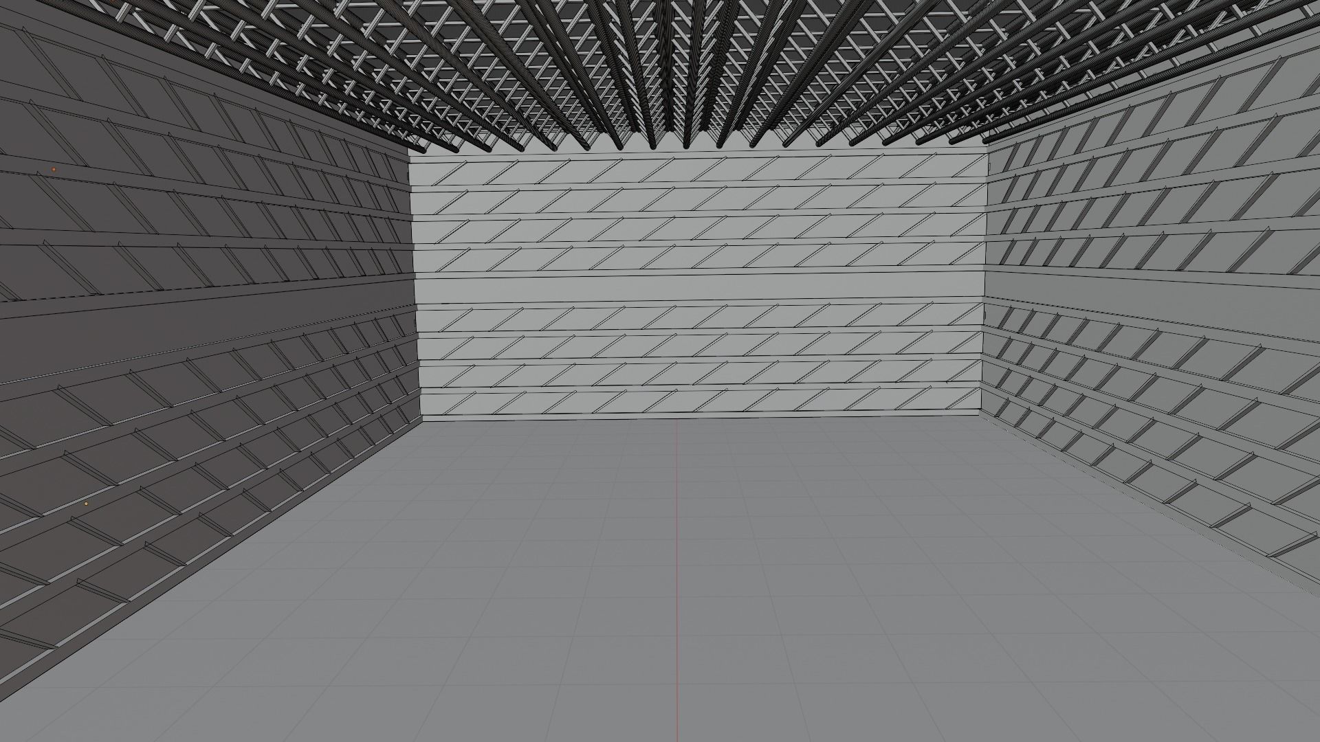  Hangar Interior Low-poly 3D model_7