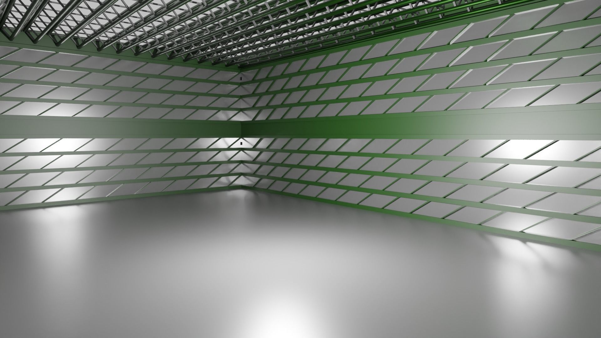  Hangar Interior Low-poly 3D model_5