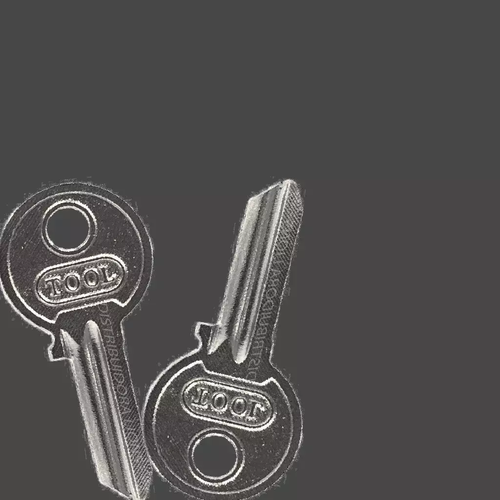 normal key 3D model