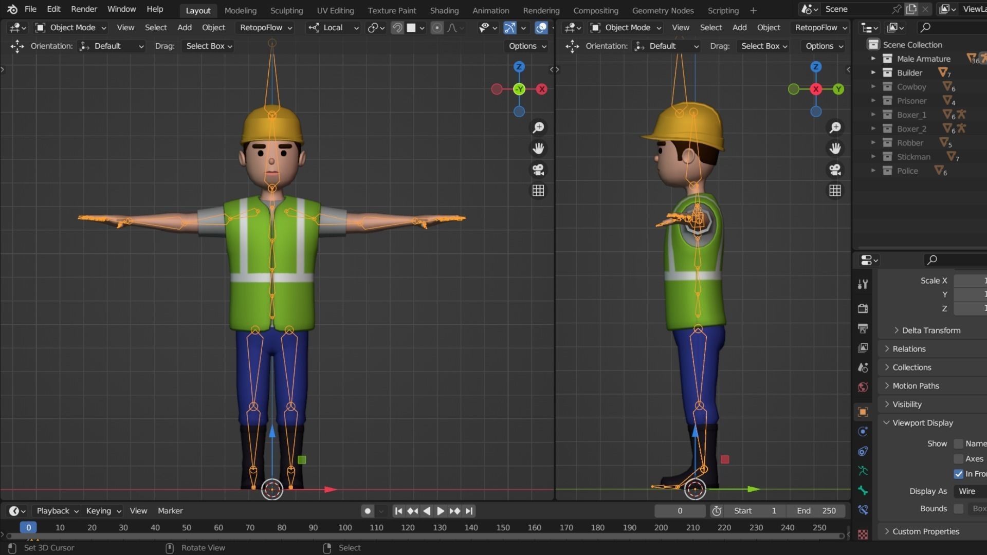 HYPER CASUAL CHARACTERS VOL 6 Low-poly 3D model_9