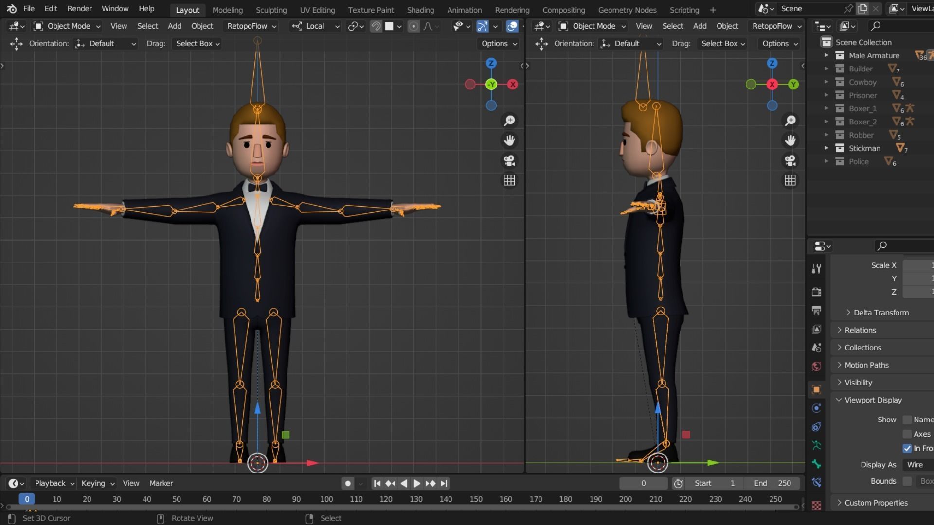 HYPER CASUAL CHARACTERS VOL 6 Low-poly 3D model_5