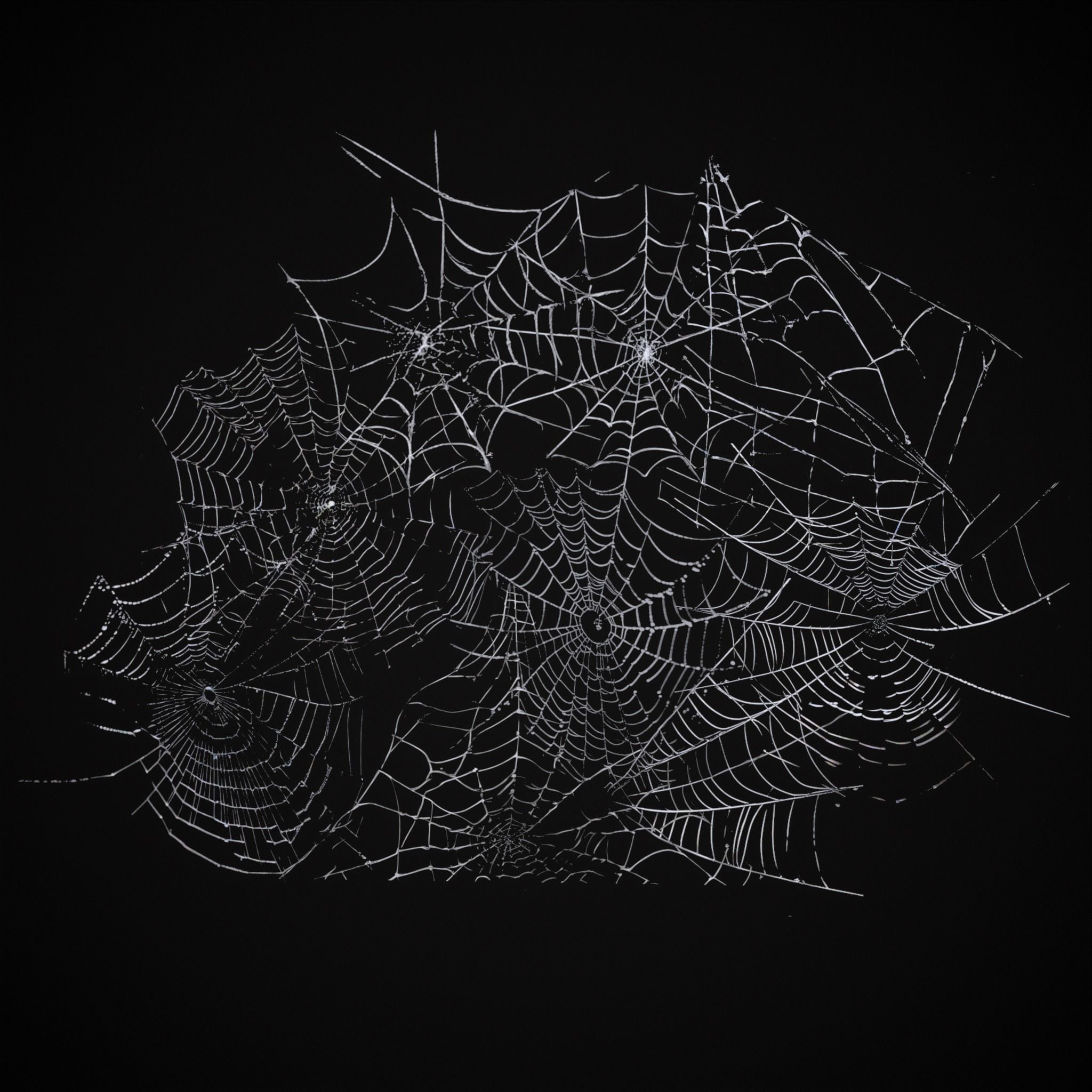 Spider Webs Packs One and Two 3D Model Collection_10