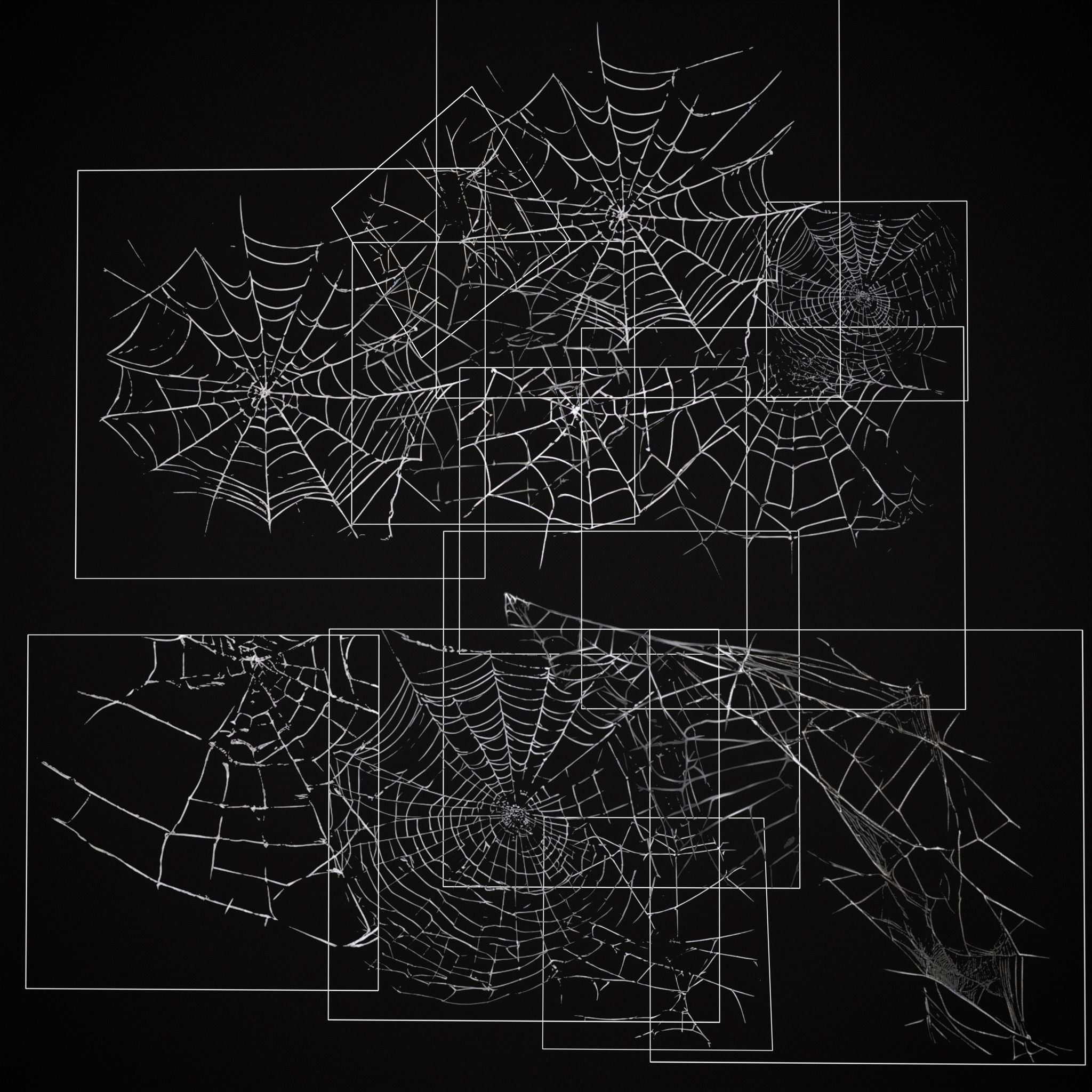 Spider Webs Packs One and Two 3D Model Collection_33