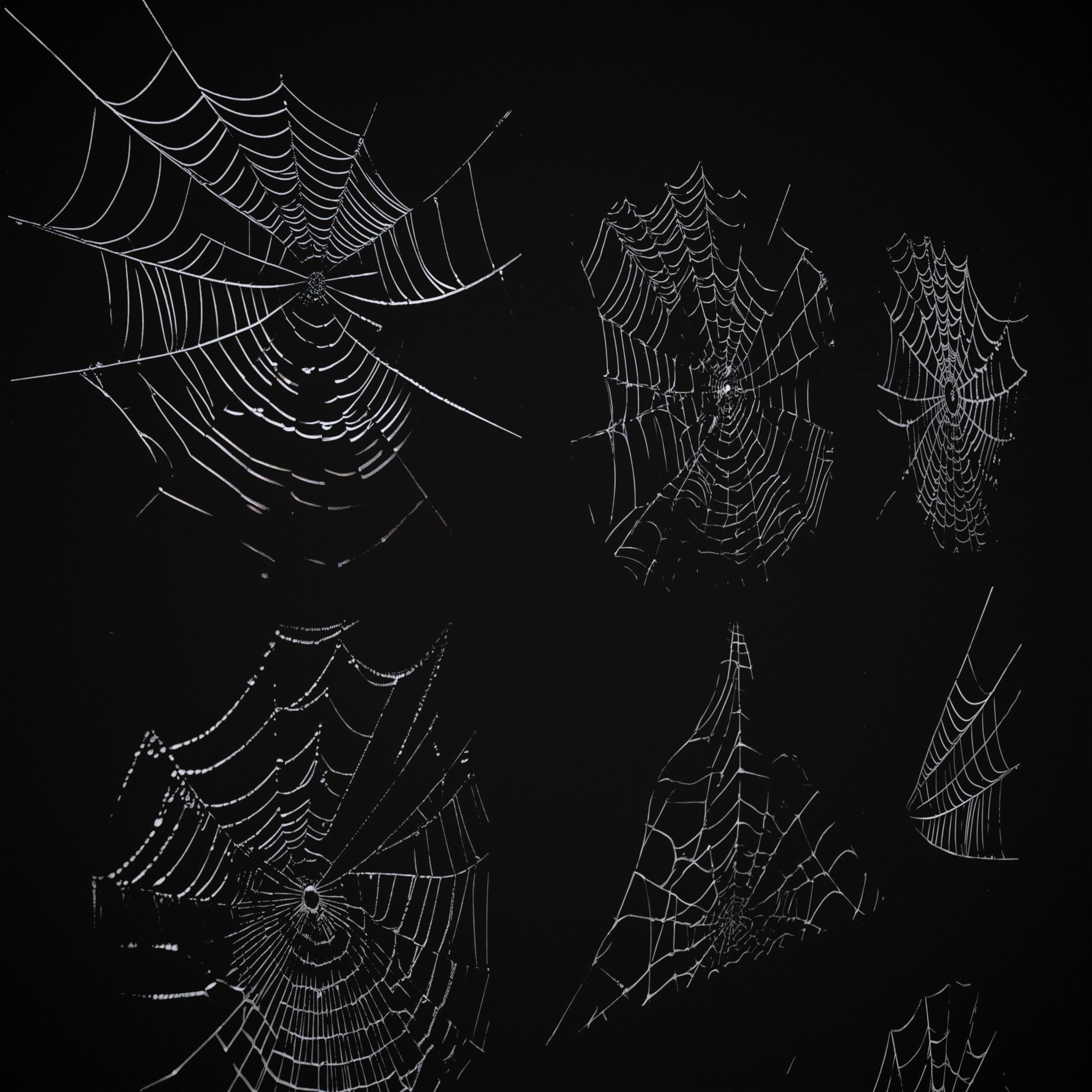 Spider Webs Packs One and Two 3D Model Collection_20