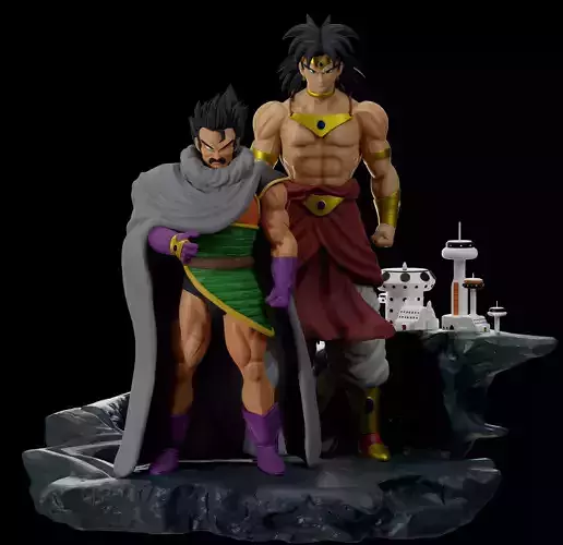 broli and paragus  3D print model