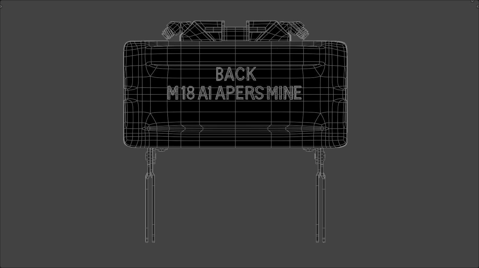 M18A1 Claymore Mine 3D Game Ready Model Low-poly 3D model_38