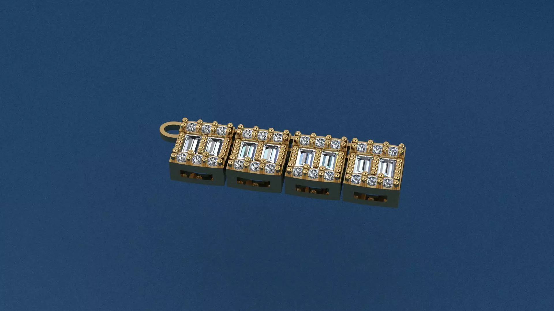 Women Necklace  3D print model_0