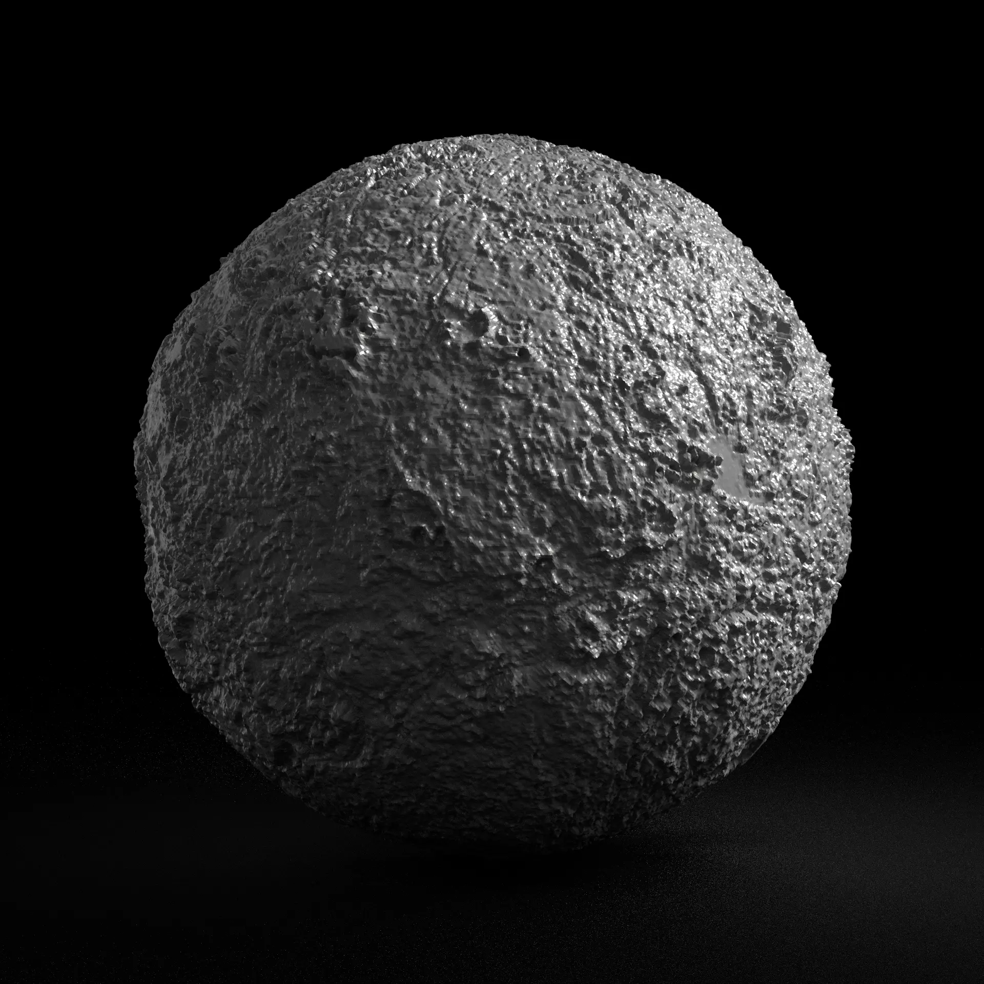 venus planet topography -- underneath the clouds  3D model_0