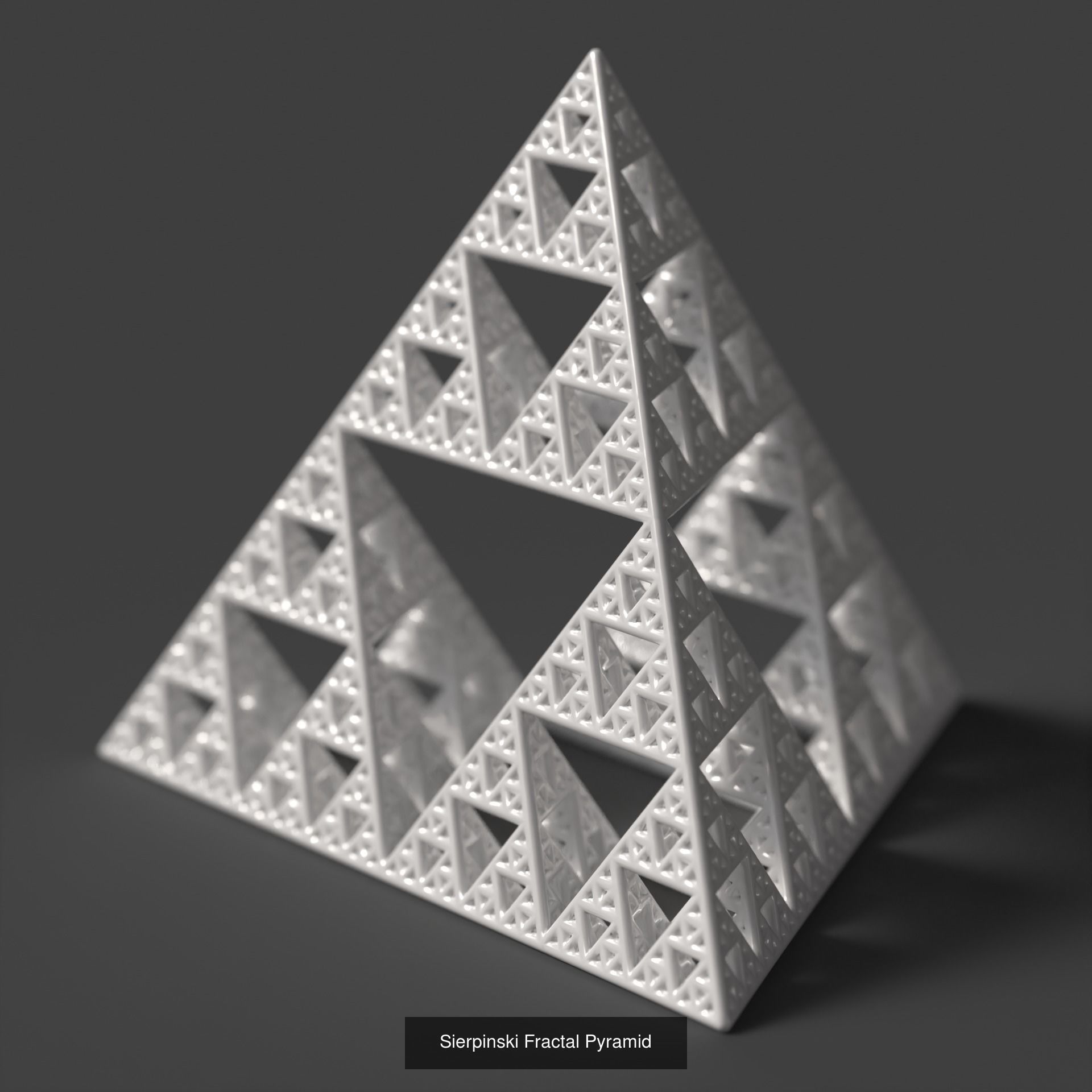 Fractals and Math shapes 3D Model Collection_2