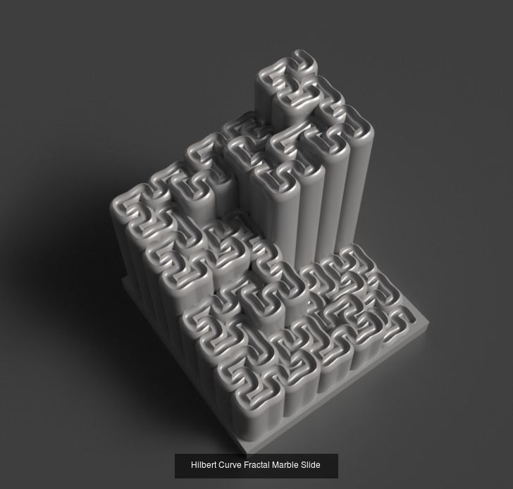Fractals and Math shapes 3D Model Collection_1