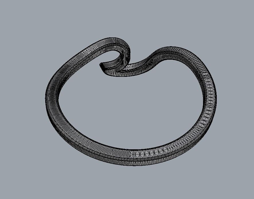 Wave Ring 3D print model_15