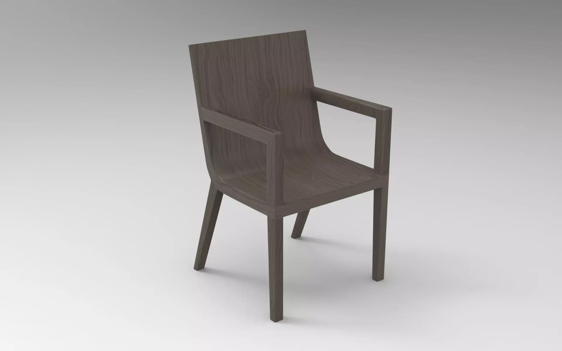 Kipi Armchair Low-poly 3D model