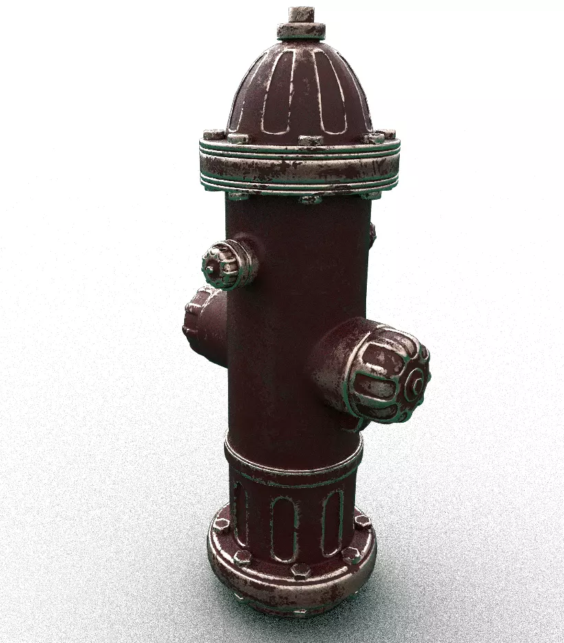 Hydrant 3D model_0