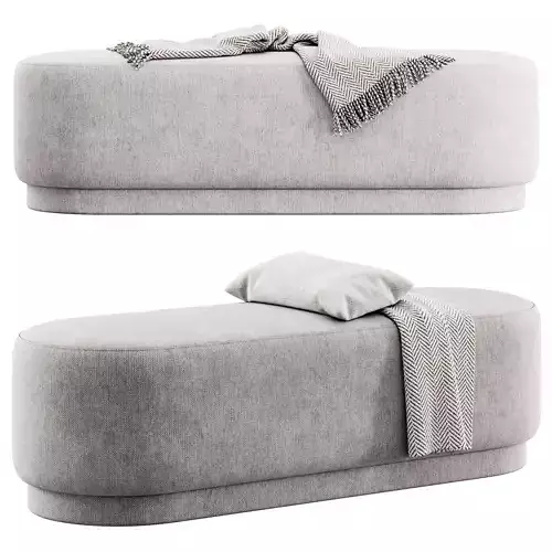 Tablet 5277 Oval Pouf by Montbel