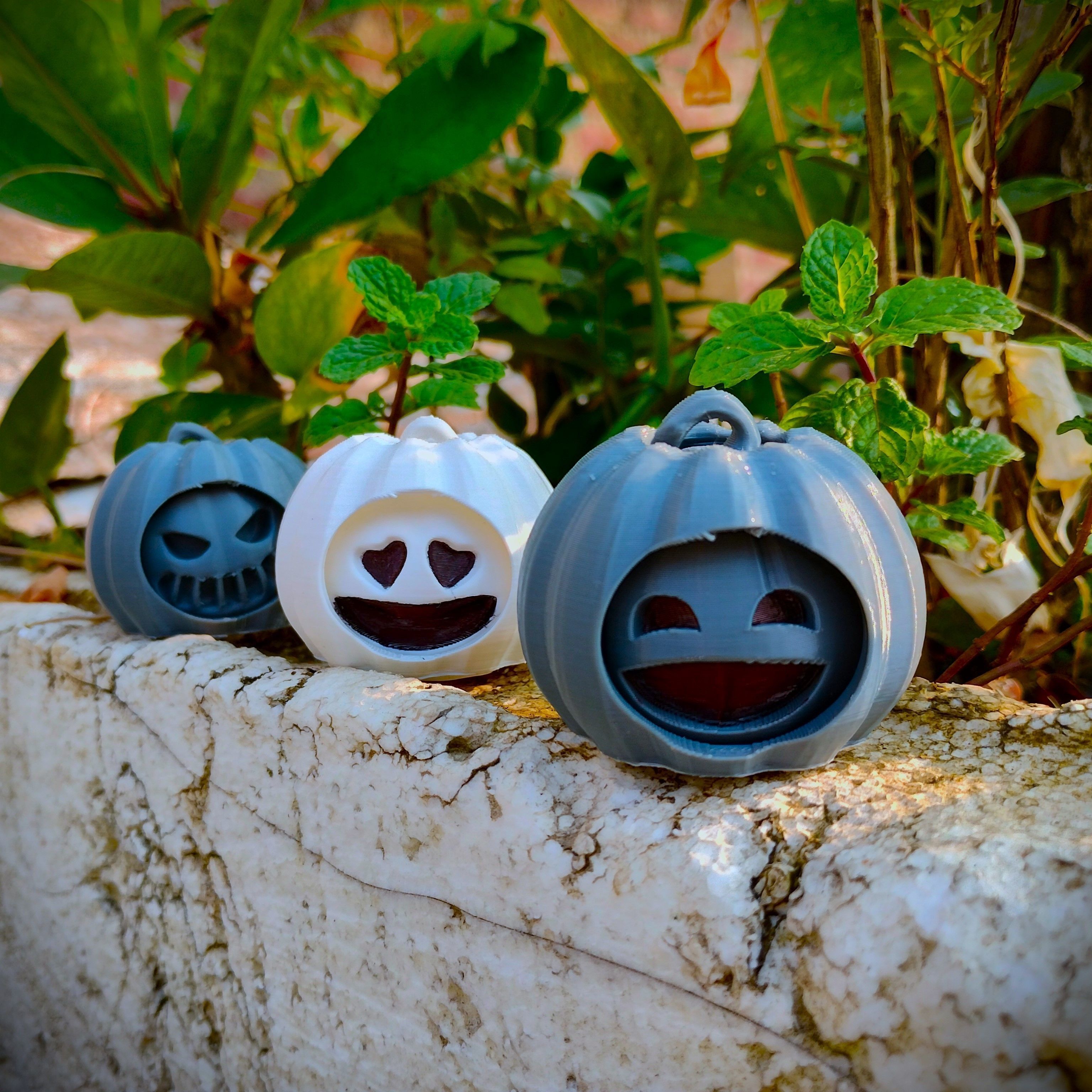 Halloween special Cute fidget keychain collection 3D print model_2