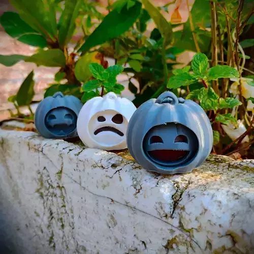 Halloween special Cute fidget keychain collection 3D print model