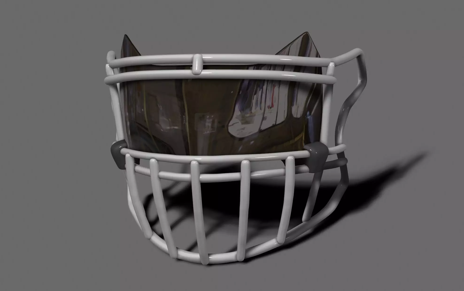 SHOC Visor and Facemask III for NFL Riddell SPEEDFLEX Helmet  3D print model_0