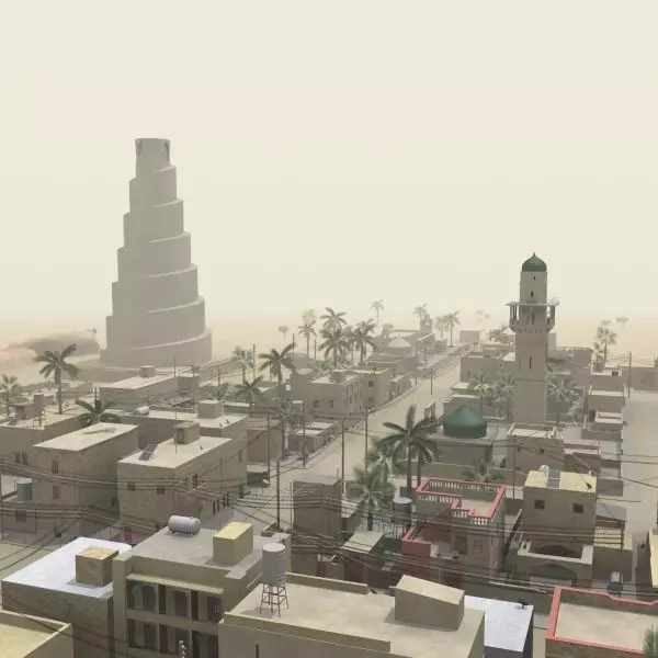 Middle Eastern Town 3D model
