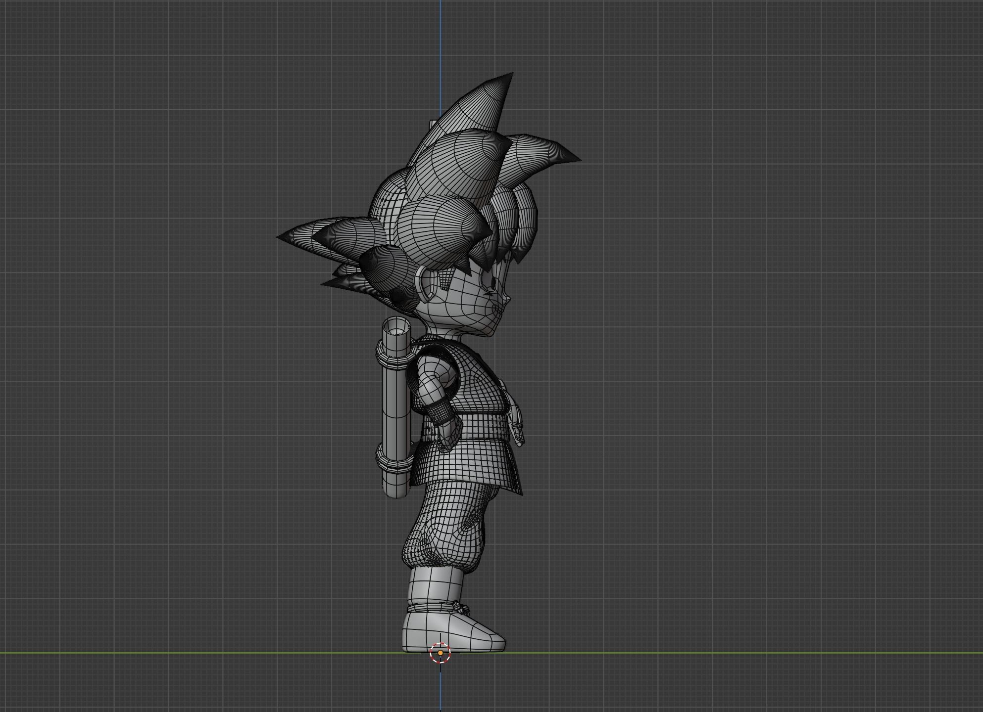 Goku Mini - Dragonball Daima 3D model_14