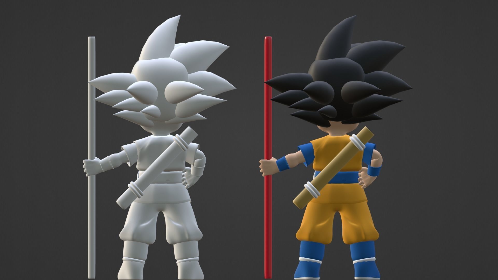 Goku Mini - Dragonball Daima 3D model_18