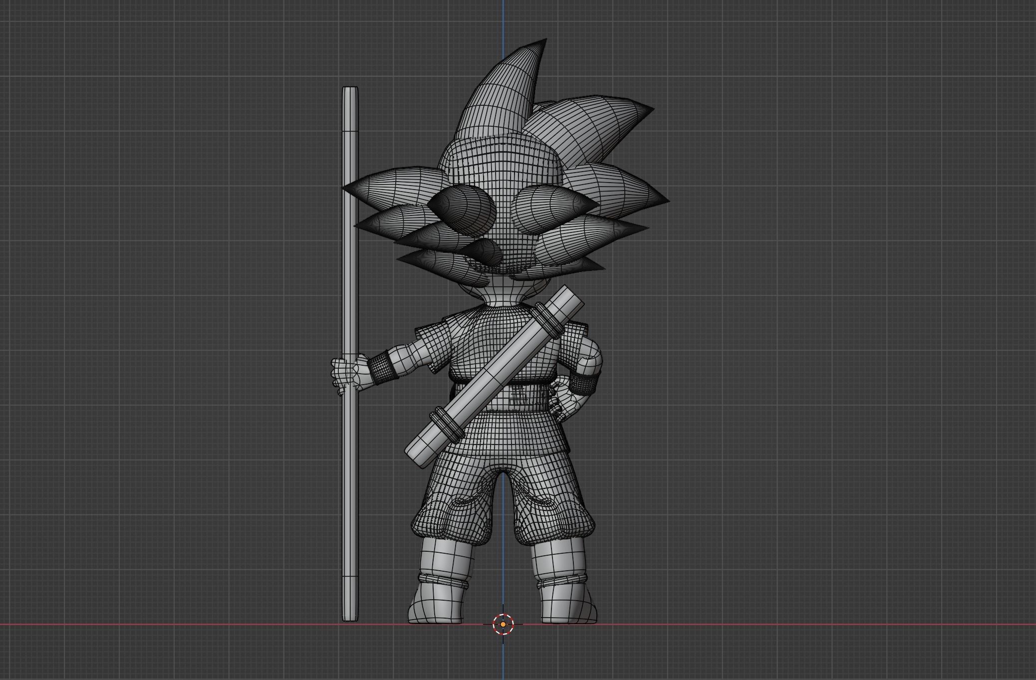 Goku Mini - Dragonball Daima 3D model_13