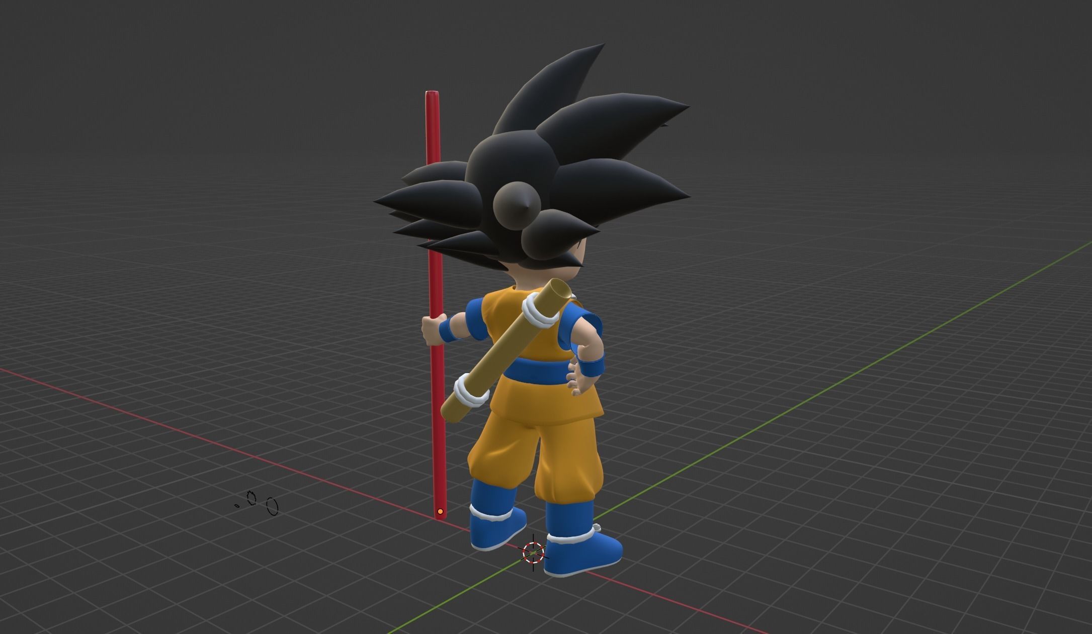 Goku Mini - Dragonball Daima 3D model_8