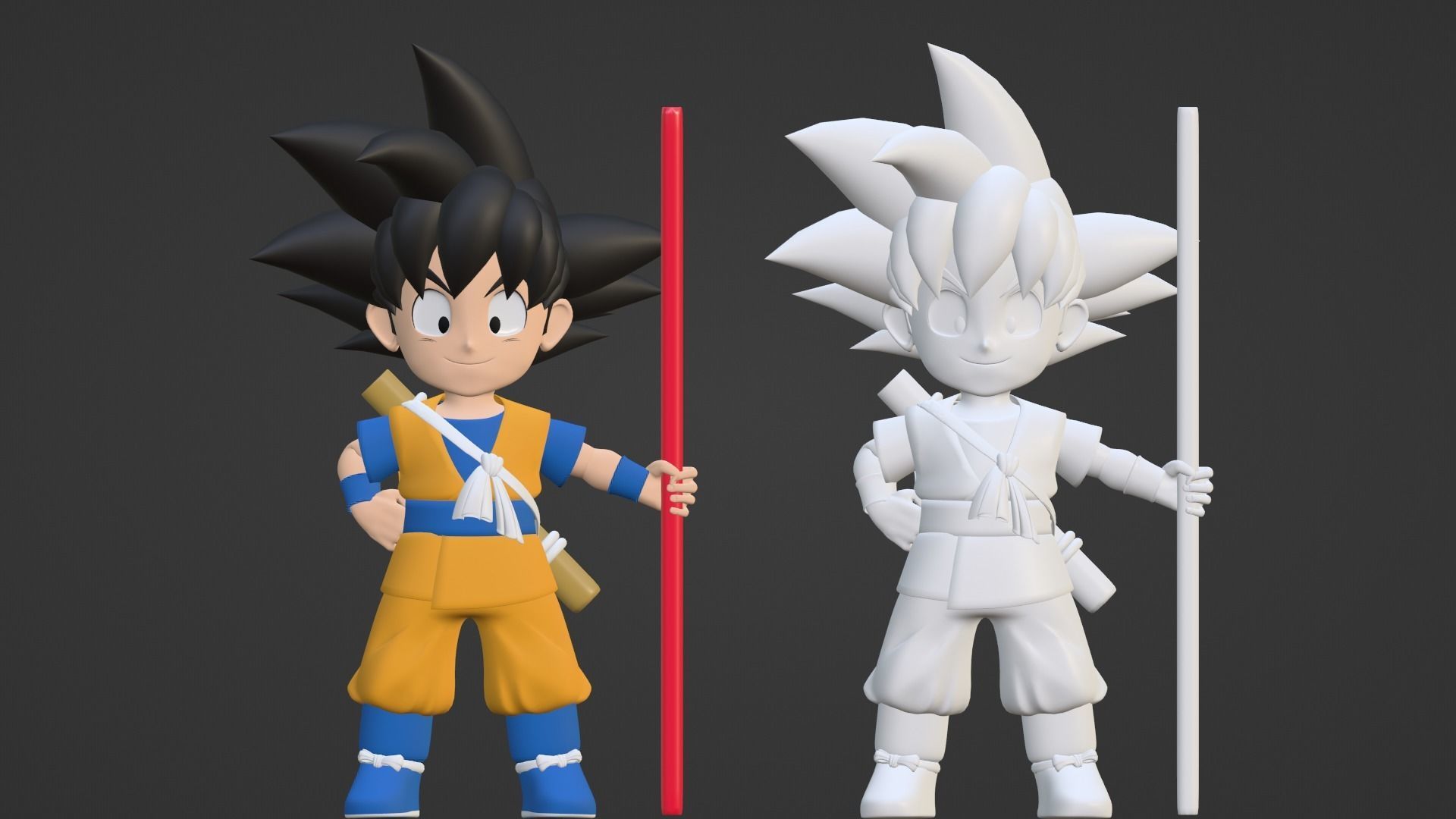 Goku Mini - Dragonball Daima 3D model_17