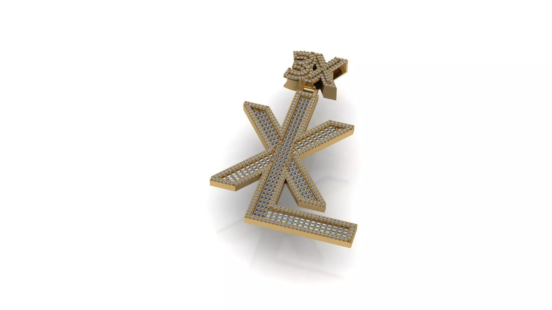 LX Custom Pendant 3D print model
