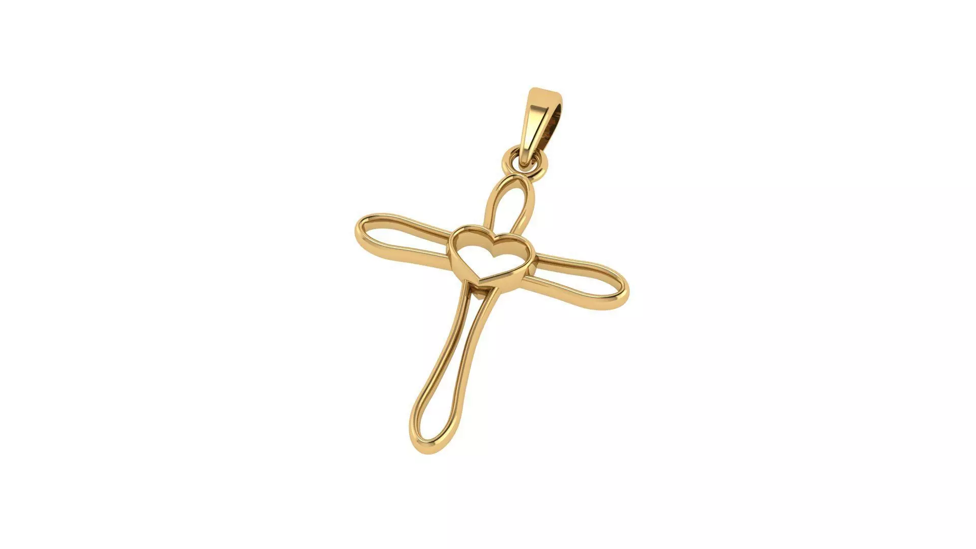Cross Pendant Free 3D print model