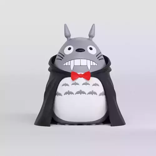 TOTORO DRACULA HALLOWEN