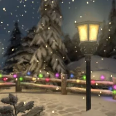 Winter Park 3D model_0