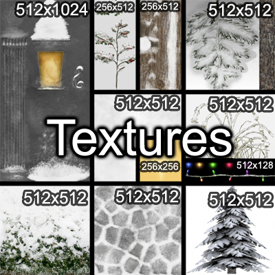 Winter Park 3D model_19