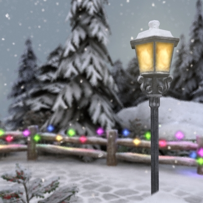 Winter Park 3D model_14