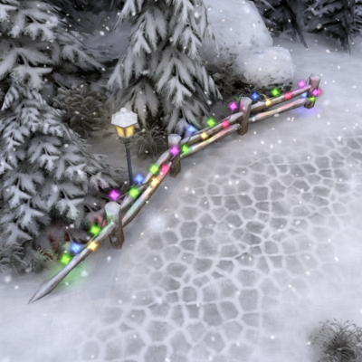 Winter Park 3D model_16