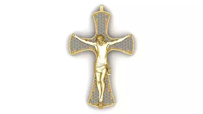 Jesus Christ pendant 3D print model