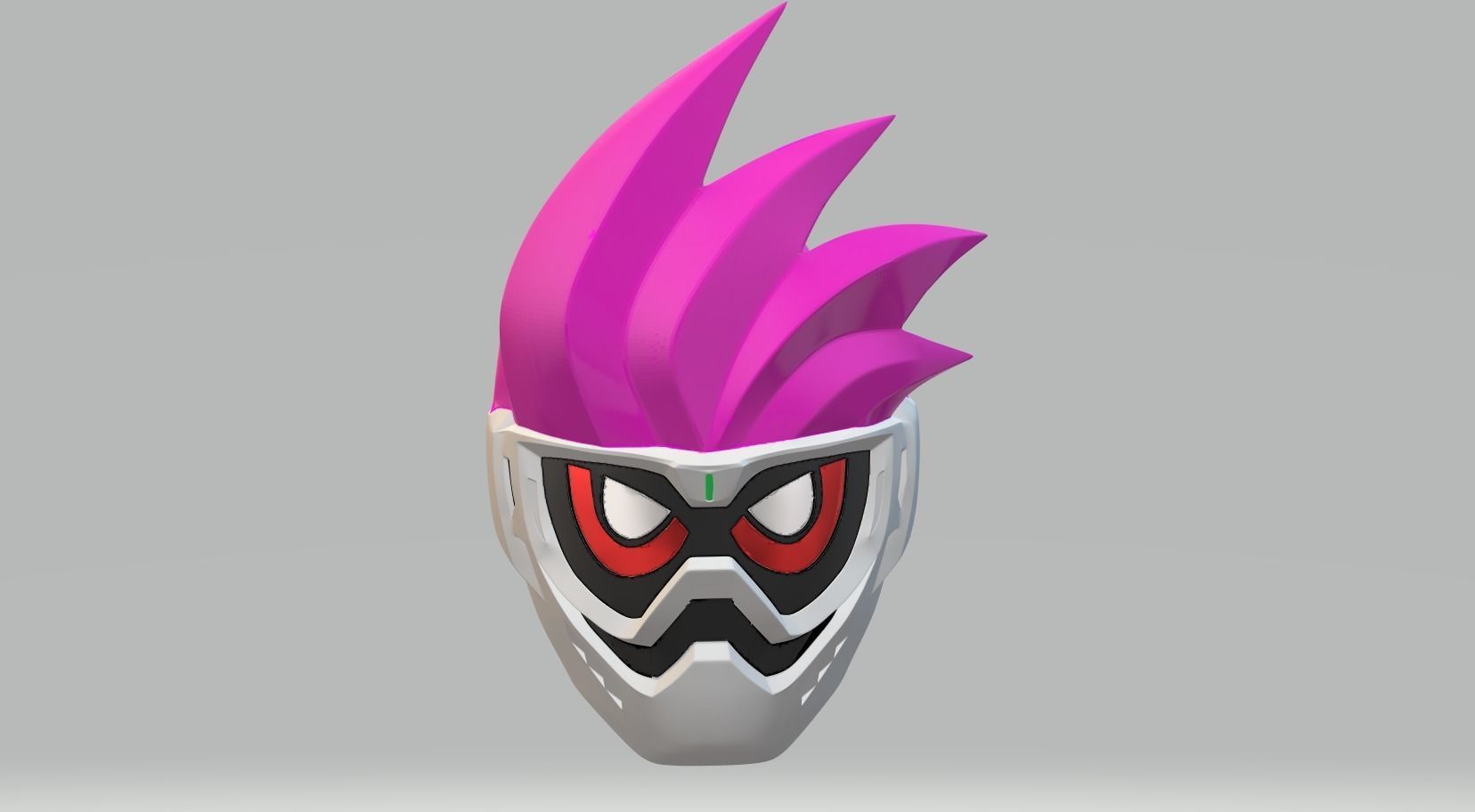 Kamen Rider Ex-Aid helmet 3D print model_1
