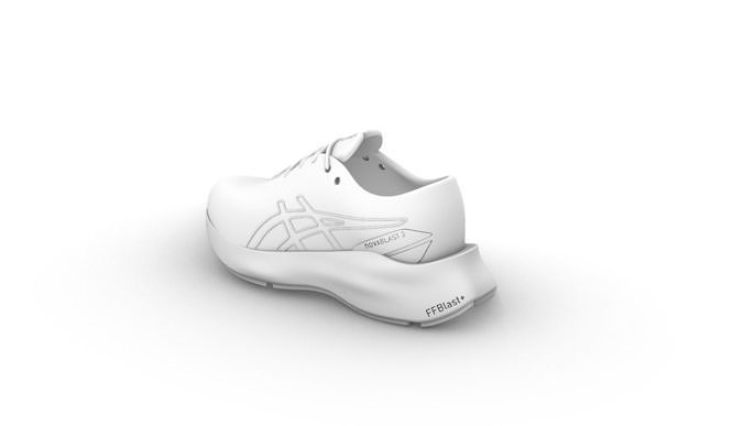 ASICS Novablast 3 3D print model