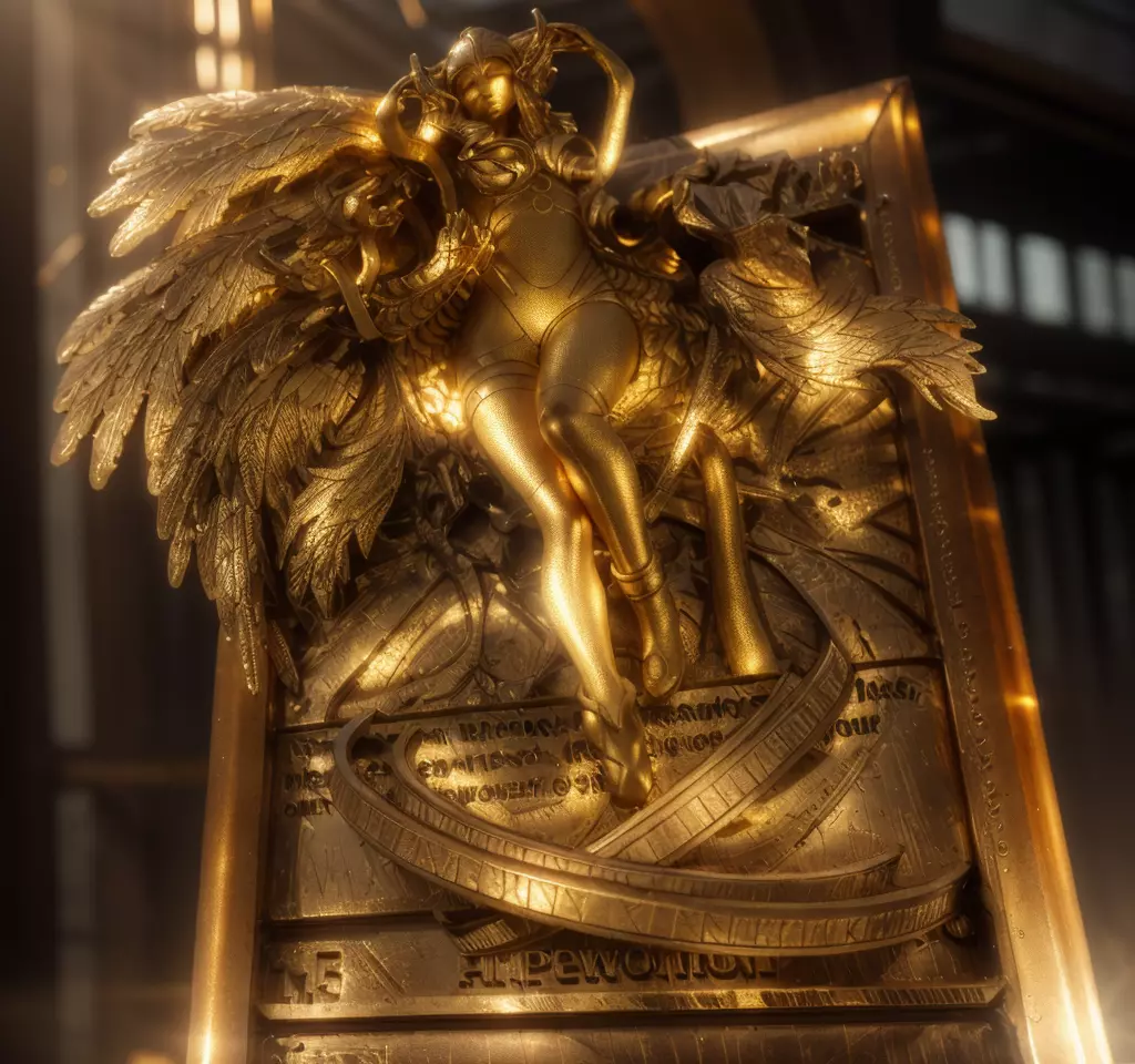 Angewoman Digimon 3D 4D Digital Card 3D print model