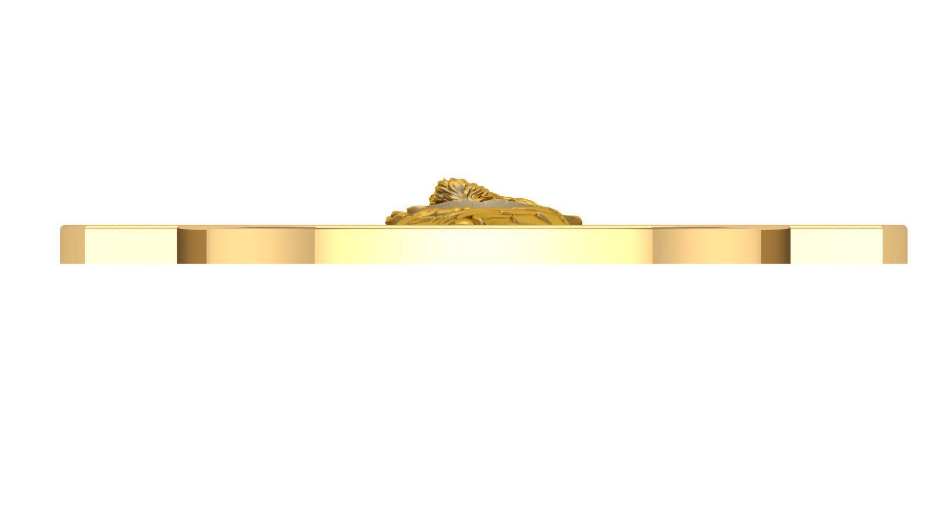 Jesus Christ pendant 3D print model_7