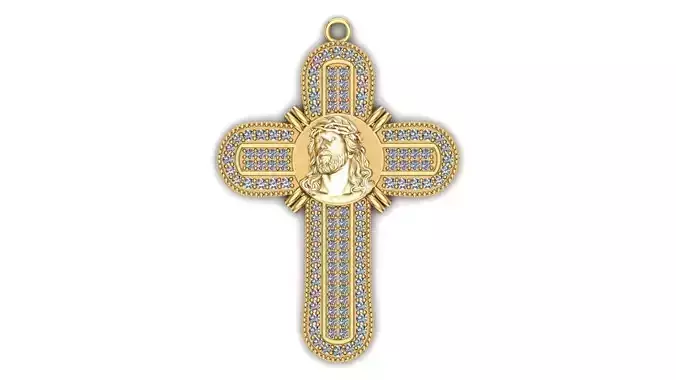 Jesus Christ pendant 3D print model Jesus Christ pendant 3D print model