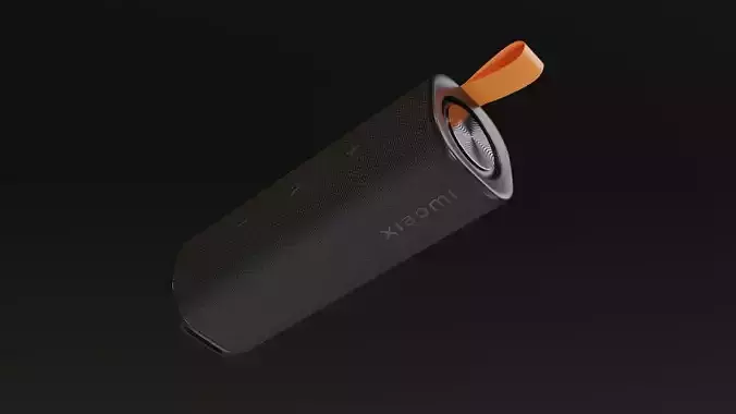 Realistic Xiaomi Outdoor Speaker 3D Model
