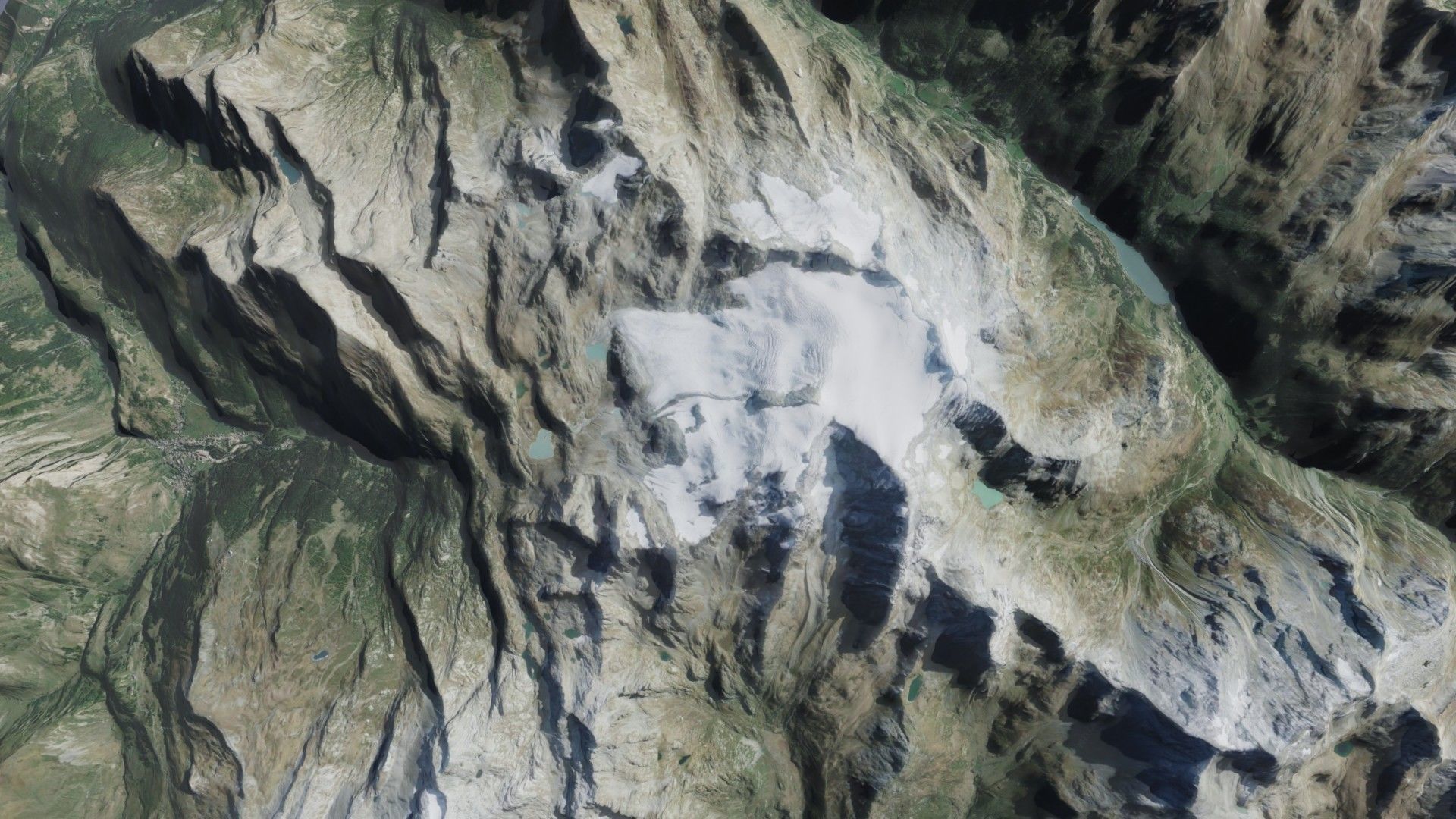 Mountain landscape 3D model_11