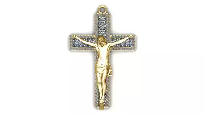 Jesus Christ pendant 3D print model Jesus Christ pendant 3D print model