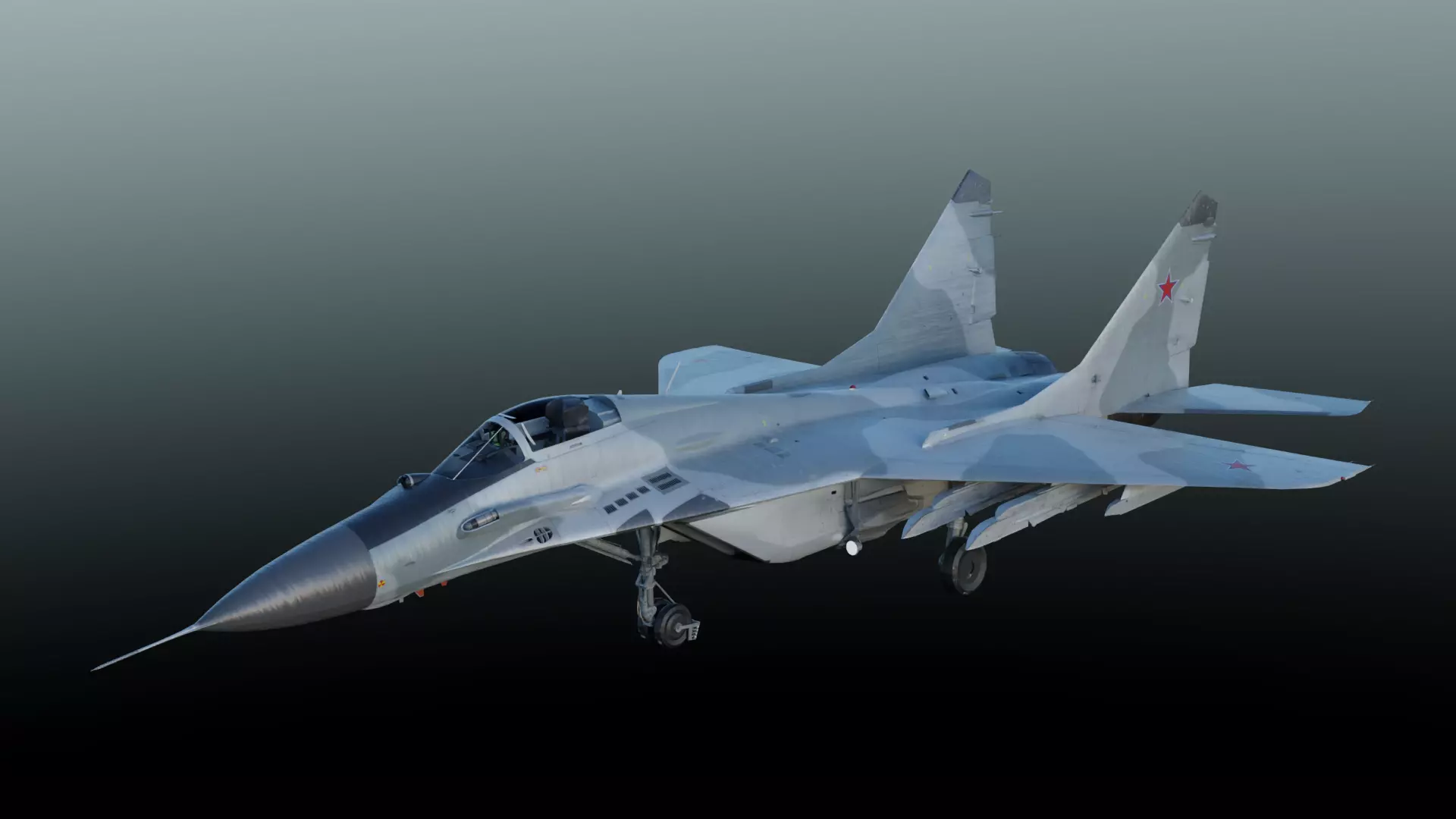 Mig-29 Fighter Jet 3D model