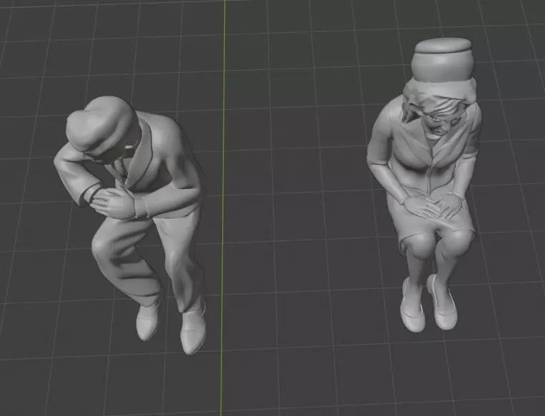 Assassination of John F Kennedy Scene  3D print model_24