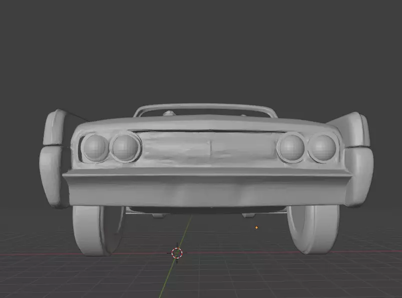 Assassination of John F Kennedy Scene  3D print model_3