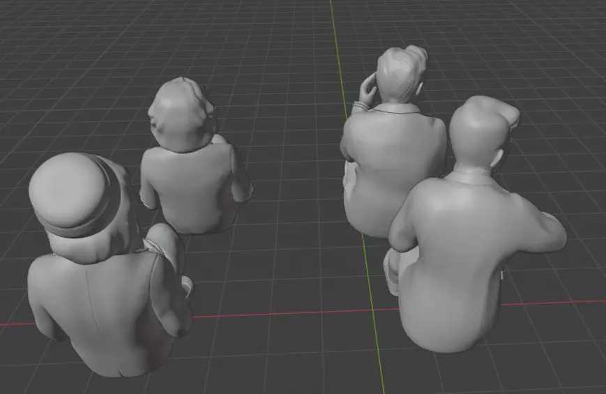 Assassination of John F Kennedy Scene  3D print model_18