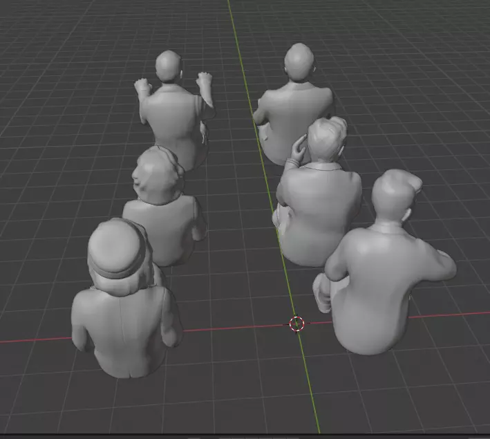 Assassination of John F Kennedy Scene  3D print model_27