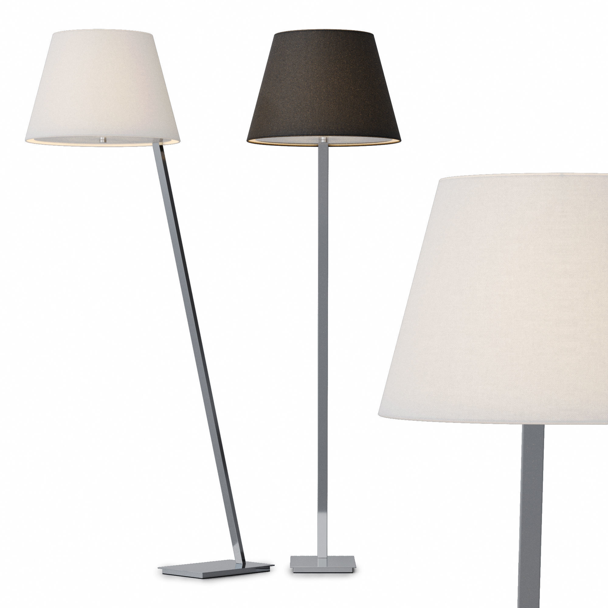 Floor lamp Faro Barcelona MOMA 3D model_1